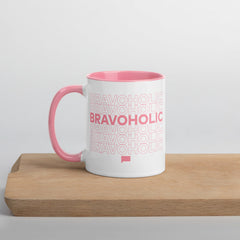 Bravoholic Repeat Two-Tone Mug