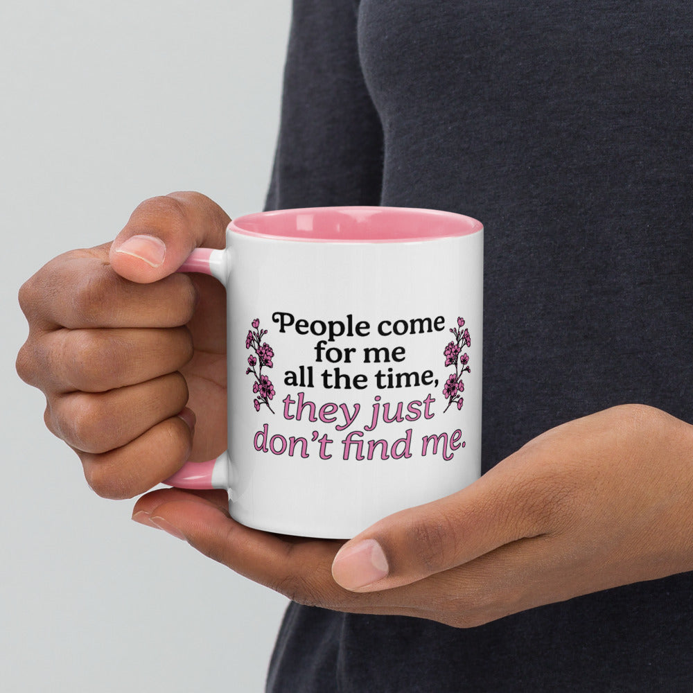 The Real Housewives of Potomac People Come For Me All The Time Two-Tone Mug