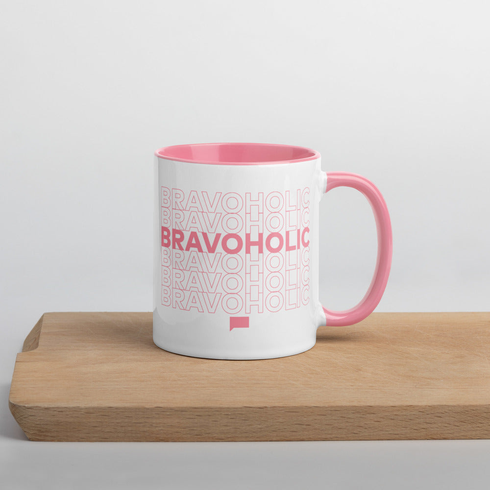 Bravoholic Repeat Two-Tone Mug