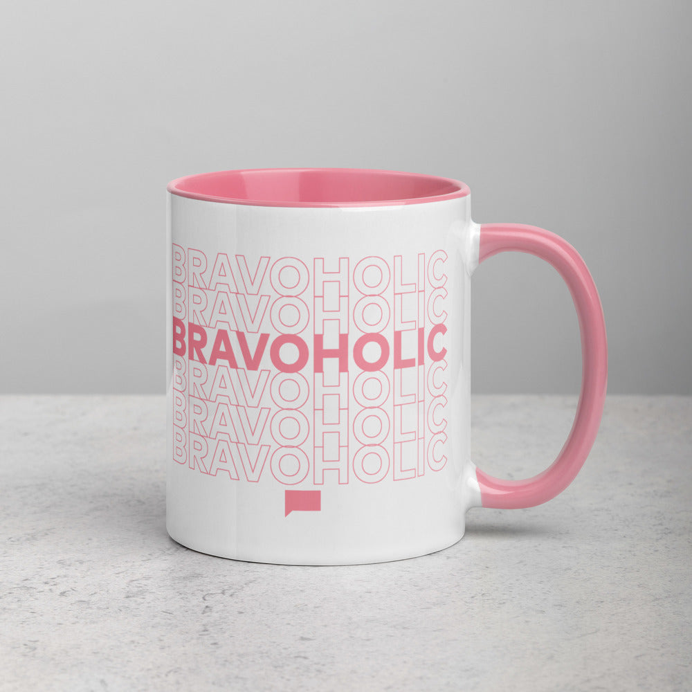 Bravoholic Repeat Two-Tone Mug