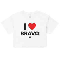 I Heart Bravo Crop Top